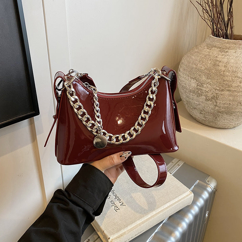 High-end Western Style Underarm All-match Special-interest Design One-shoulder Crossbody Bag