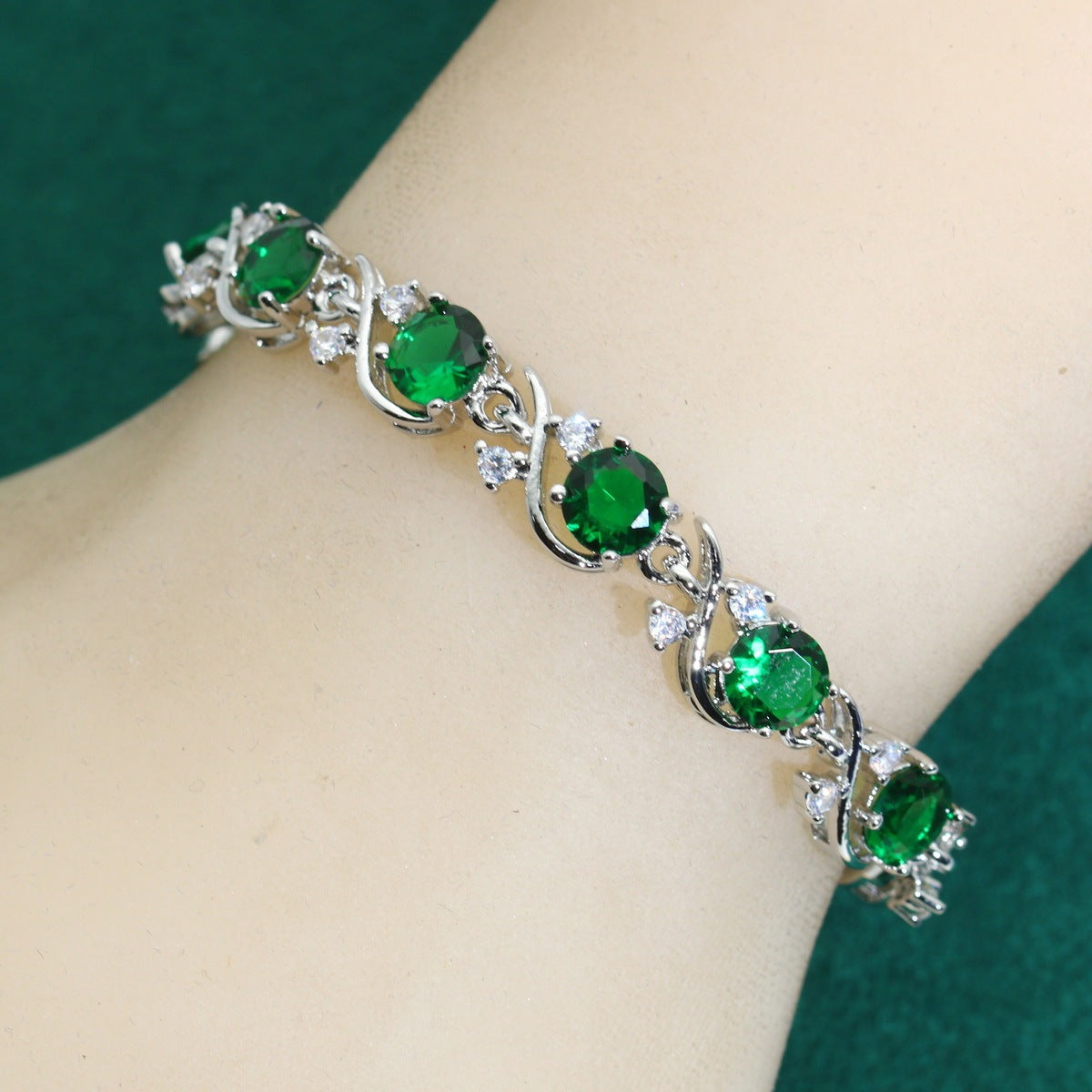 European And American AAA Zircon Bracelet