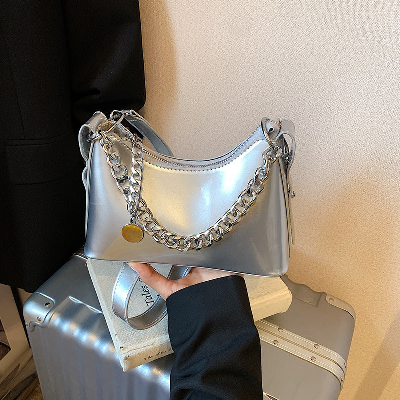 High-end Western Style Underarm All-match Special-interest Design One-shoulder Crossbody Bag