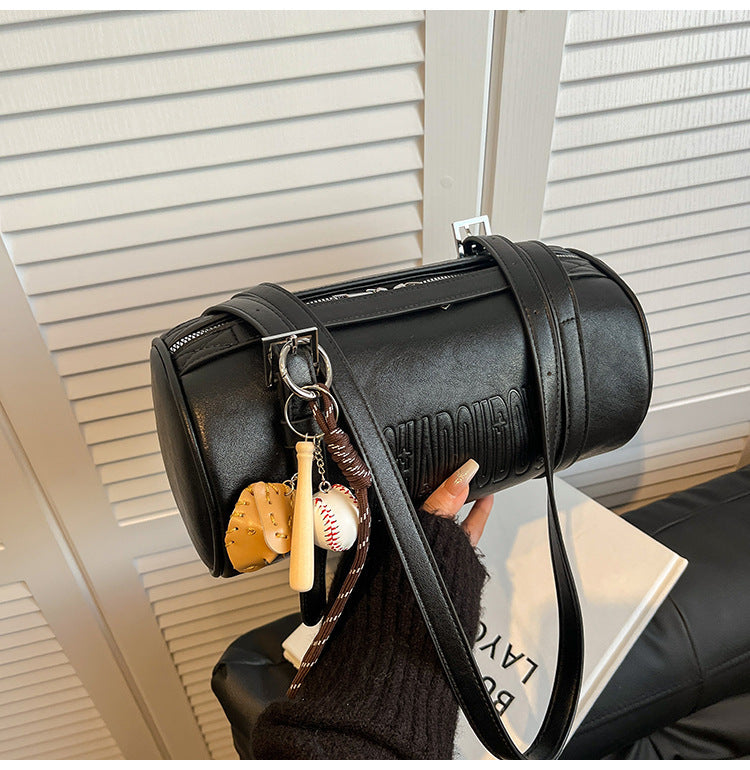 Embossed Underarm Women's Shoulder Commuter Bag