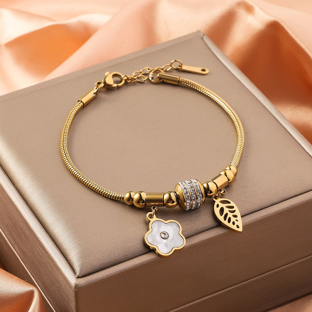 Stainless Steel Bracelet 18K Vacuum Plating