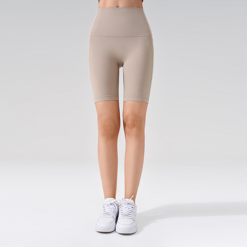 High Waist Hip Lift Women's Quick-drying Breathable Yoga Pants With Pockets In Summer