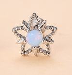 Women's Vintage Love Five-pointed Star Diamond Stud Earrings