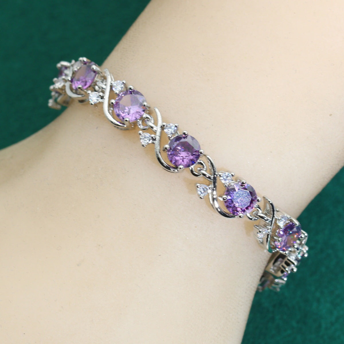 European And American AAA Zircon Bracelet