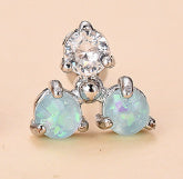 Women's Vintage Love Five-pointed Star Diamond Stud Earrings