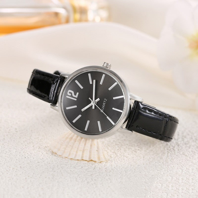 Thin Belt Scale Fashionable Simple Temperament Women's Watch