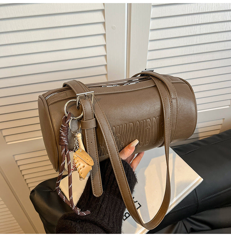 Embossed Underarm Women's Shoulder Commuter Bag