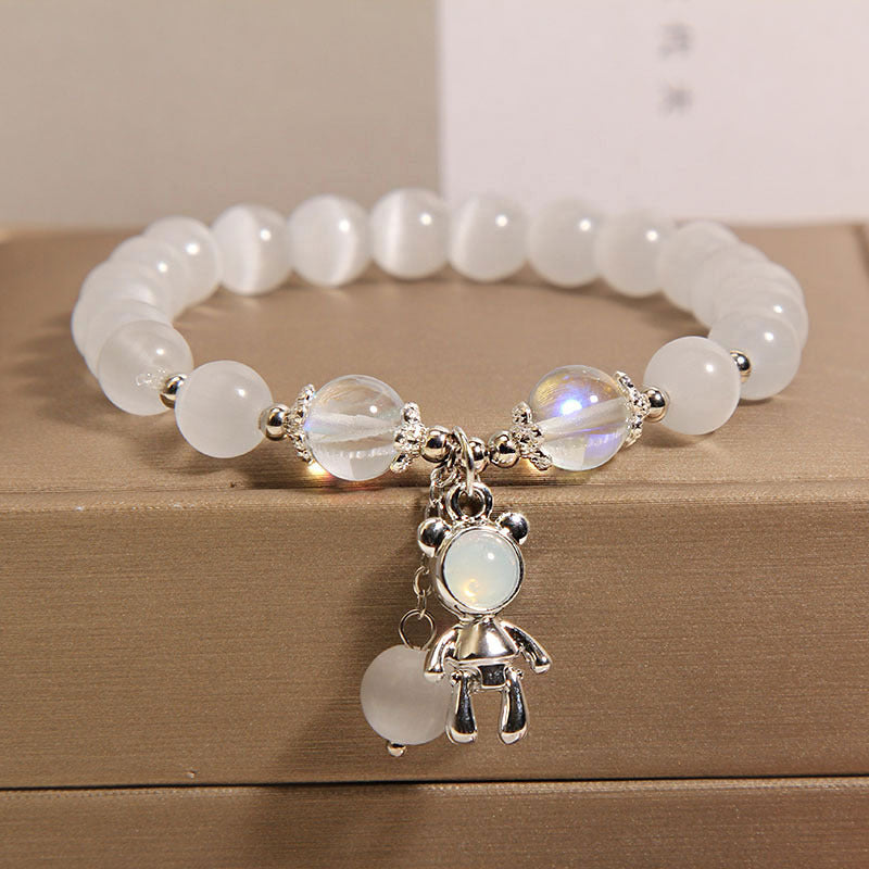 Opal Beaded Bracelet For Women Ins Special-interest Design