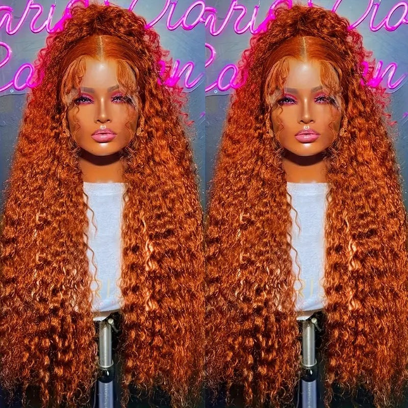 European And American Women's African Curly Fluffy Wig