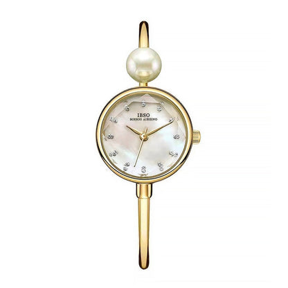 Women's Bracelet Watch Shell Surface Pearl