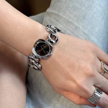 Women's Irregular Hollow-out Gold Fashion Good-looking Bracelet Watch