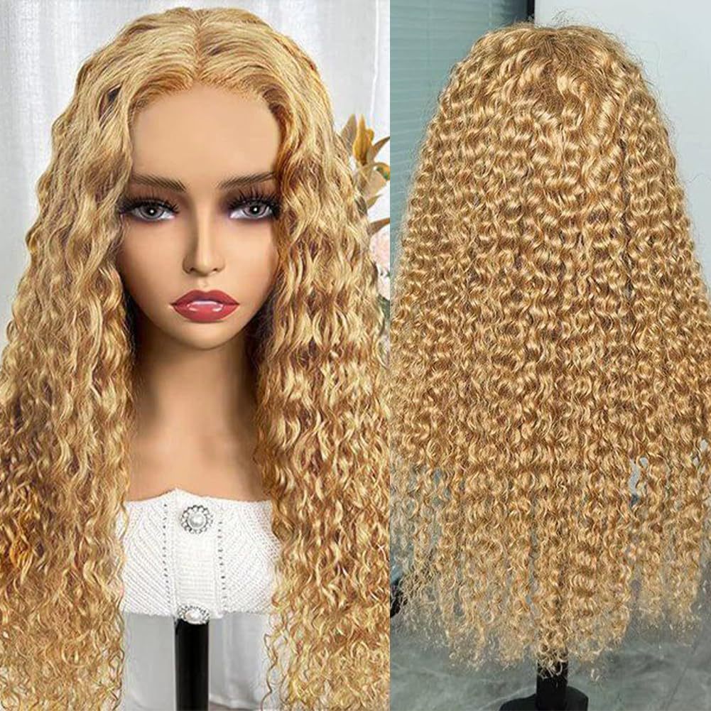 13x6 Front Lace Wig Female Medium Long Curly Hair Hair Cover