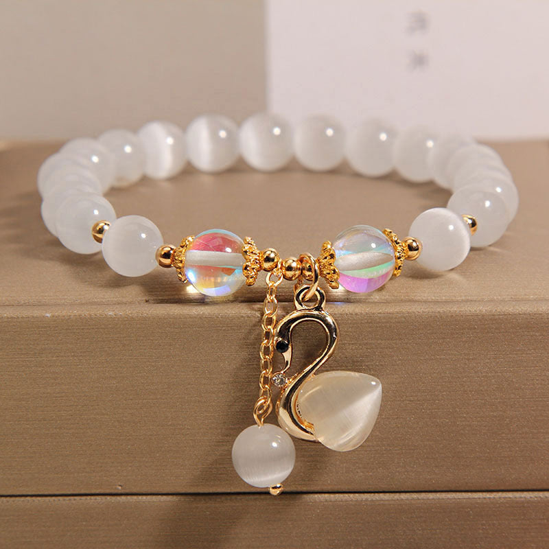 Opal Beaded Bracelet For Women Ins Special-interest Design