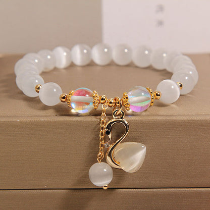 Opal Beaded Bracelet For Women Ins Special-interest Design