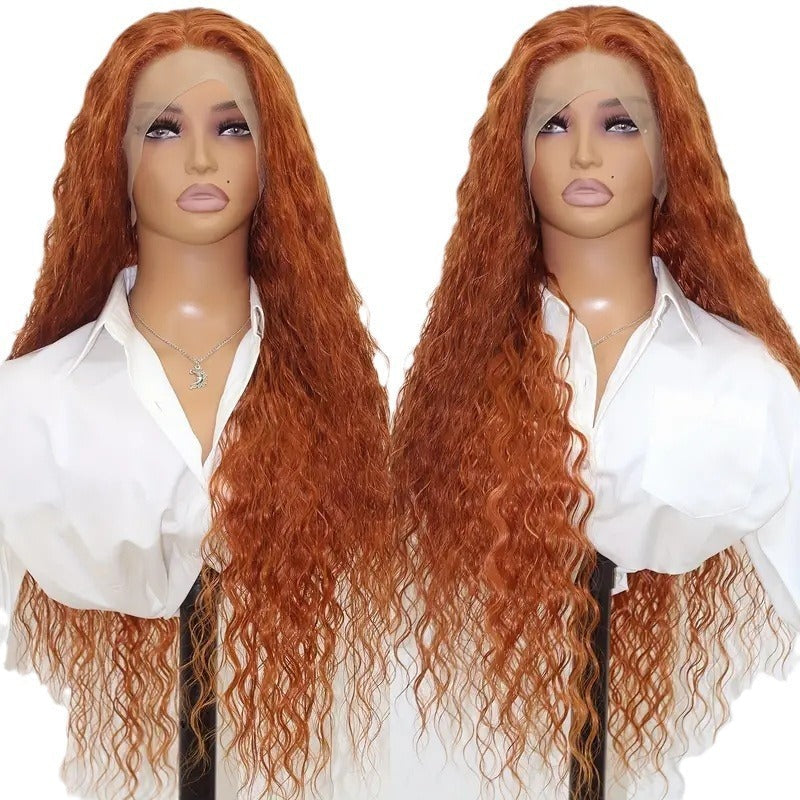 European And American Women's African Curly Fluffy Wig