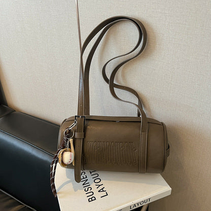 Embossed Underarm Women's Shoulder Commuter Bag