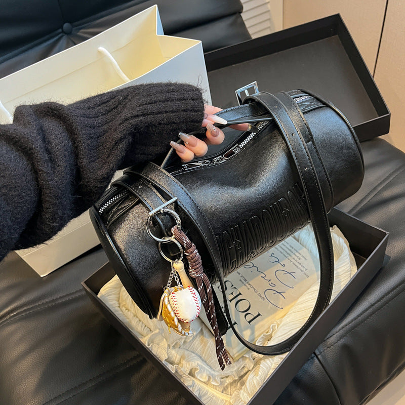 Embossed Underarm Women's Shoulder Commuter Bag