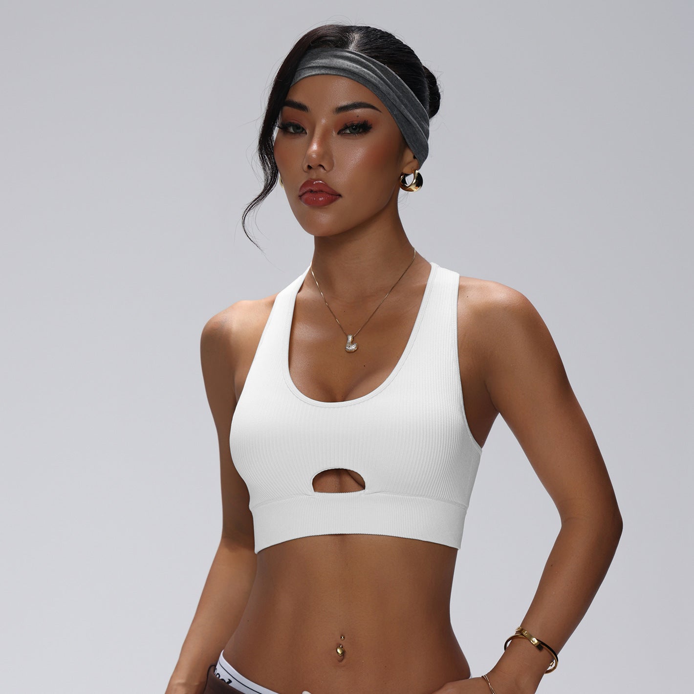 Women's Shoulder Strap I-shaped Hollow Vest