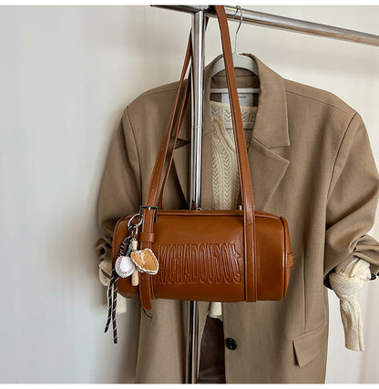 Embossed Underarm Women's Shoulder Commuter Bag