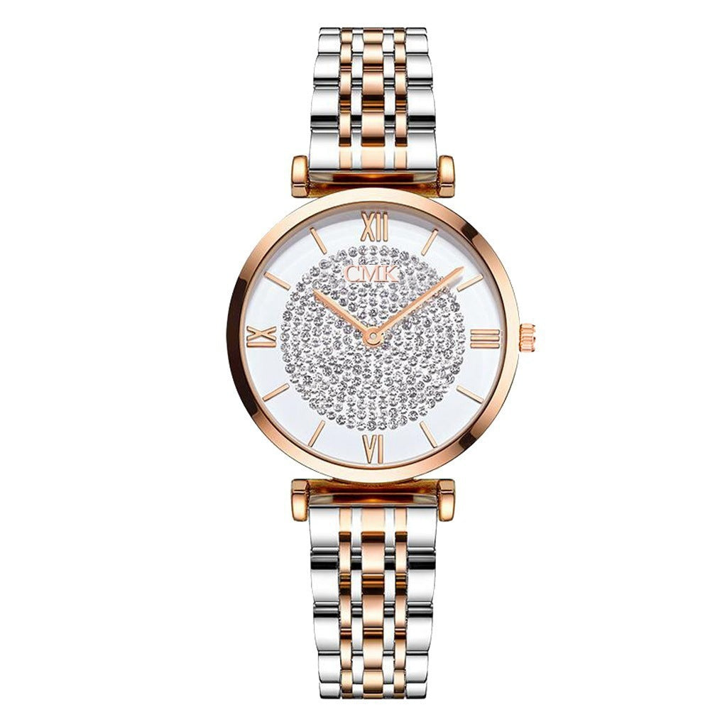 Stylish Graceful Simple Gold Quartz Watch
