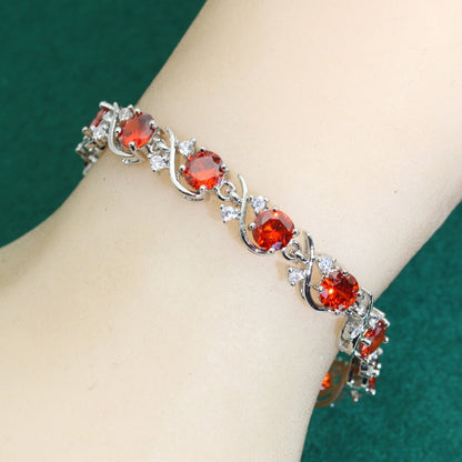 European And American AAA Zircon Bracelet