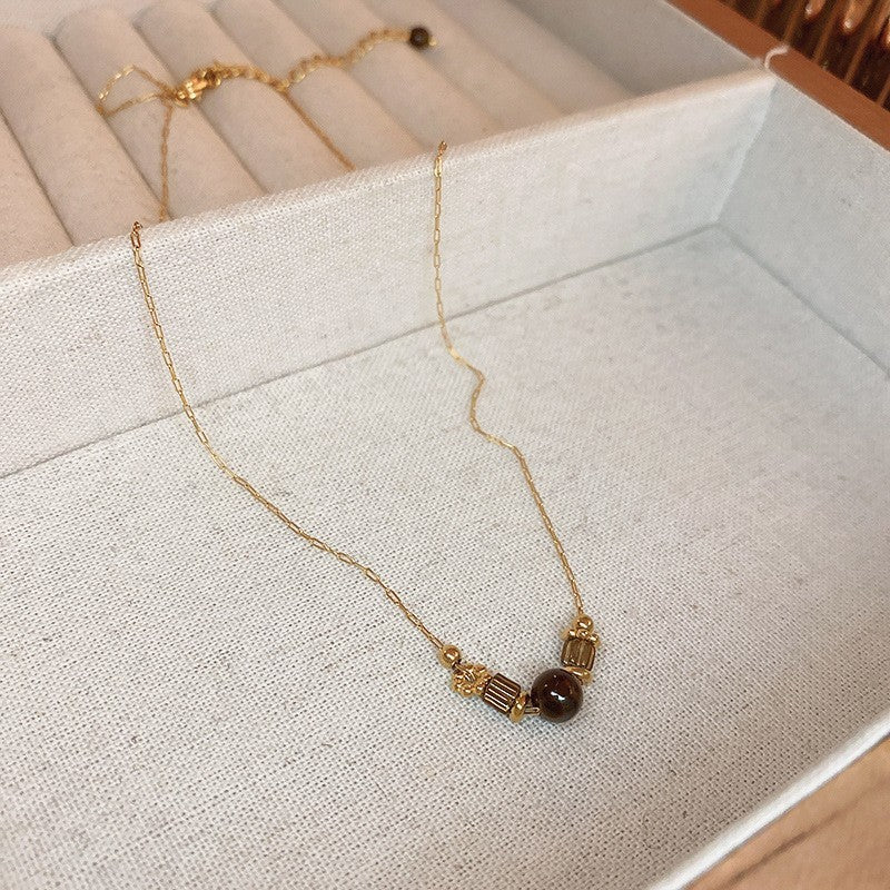 Sun Pendant Stainless Steel Necklace