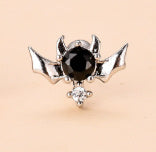 Women's Vintage Love Five-pointed Star Diamond Stud Earrings