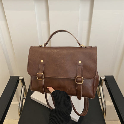 Simple Western Style Crossbody Backpack For Women