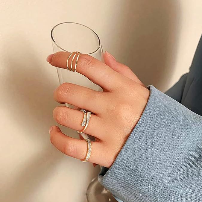 Copper Plating 14K Thick Gold Fashion Ring