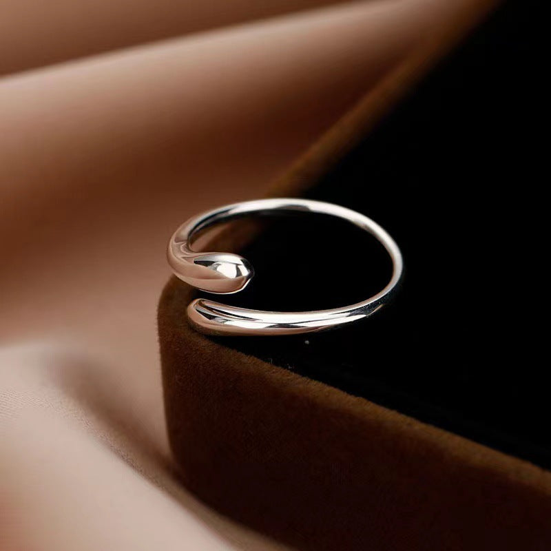 Stylish And Simple Personality Hug Female Open Ring