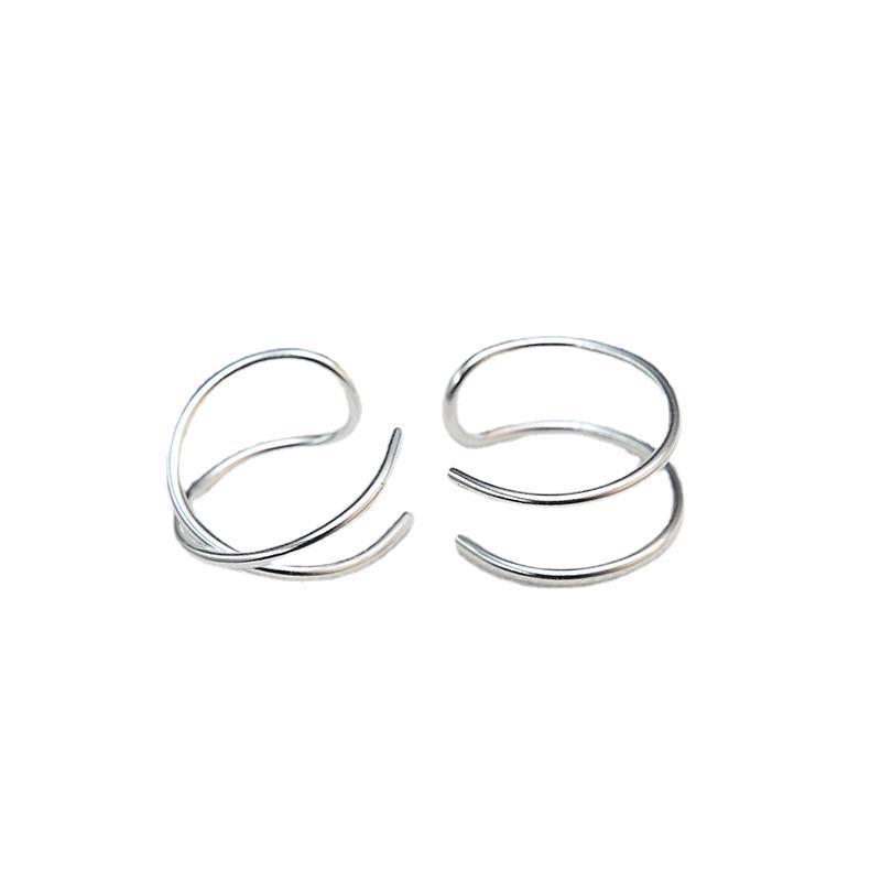 Simple Ladies Cross Ear Hook Elegant