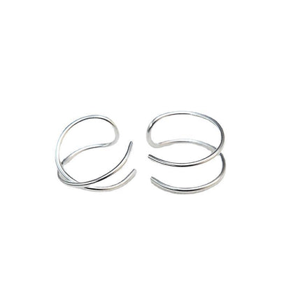 Simple Ladies Cross Ear Hook Elegant