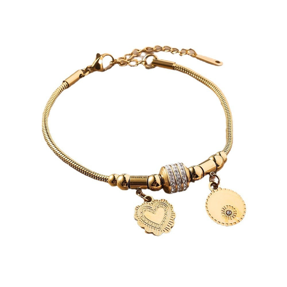 Stainless Steel Bracelet 18K Vacuum Plating