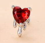 Women's Vintage Love Five-pointed Star Diamond Stud Earrings