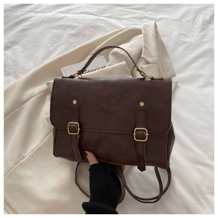 Simple Western Style Crossbody Backpack For Women